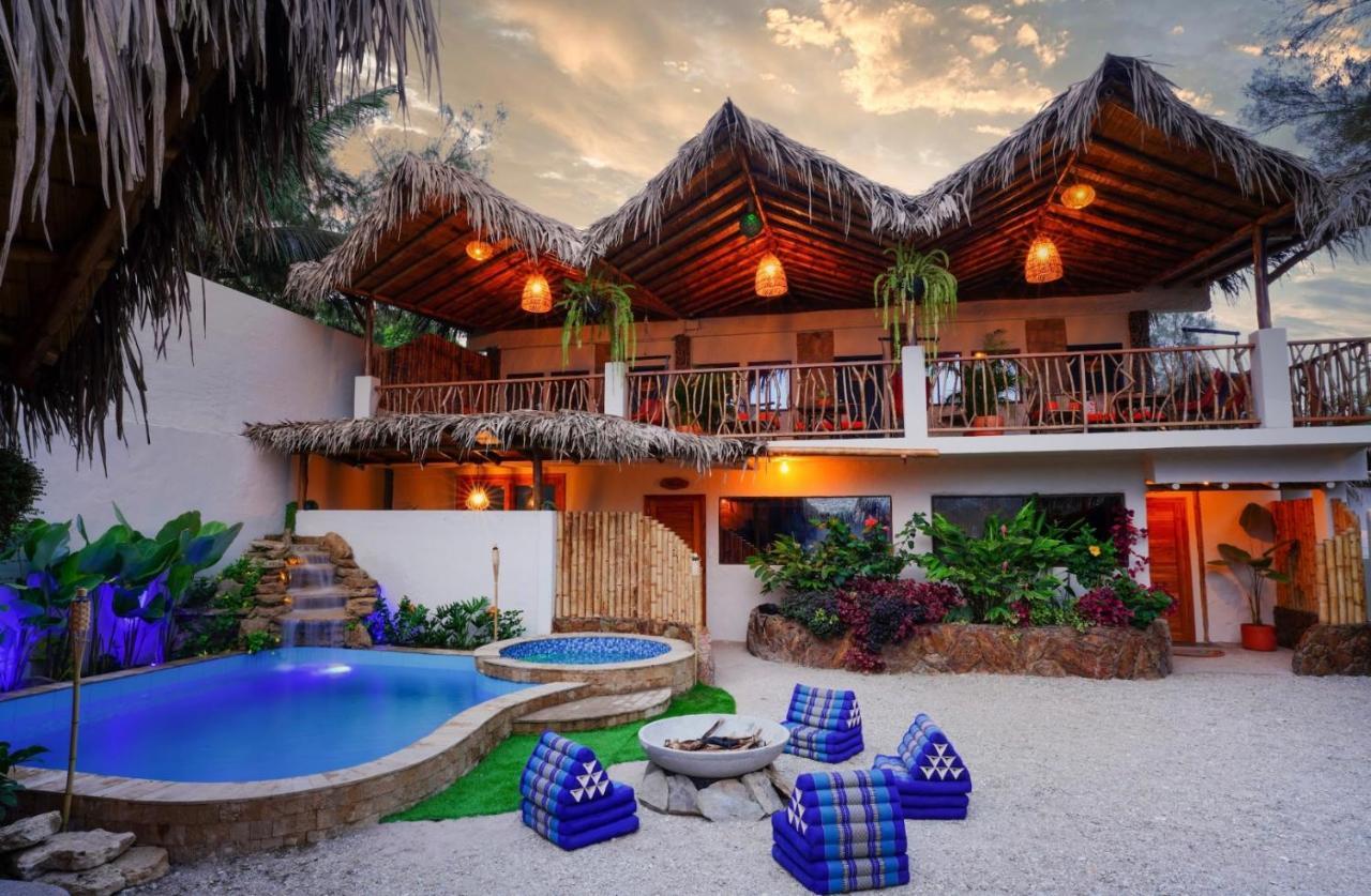 Tres Palmas Hotell Montañita Eksteriør bilde